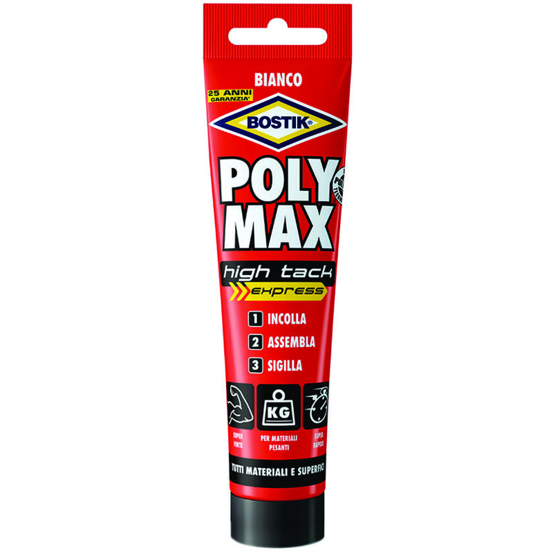 Polymax high tack express bianco - gr.165
