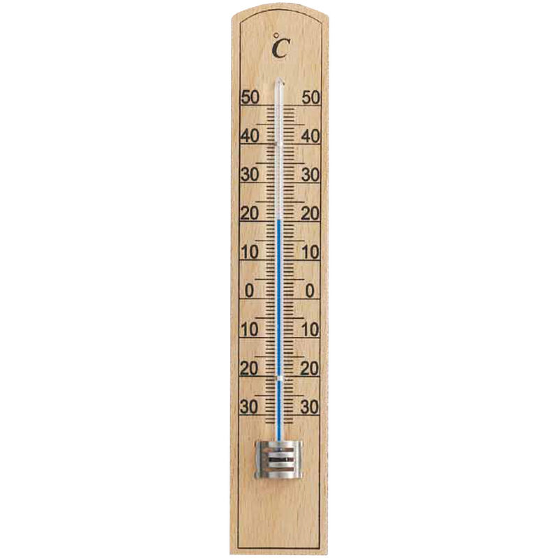 Termometro in legno cm.20x3,6 art.101015