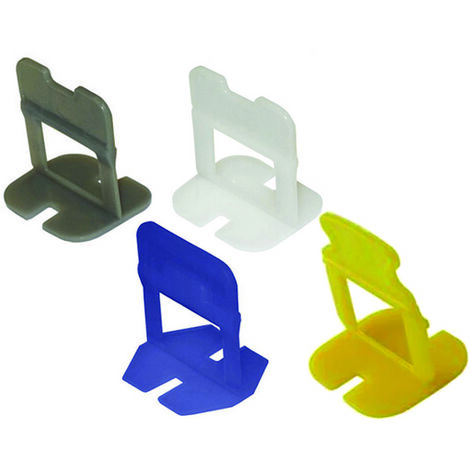 Distanziatore autolivellante tirante per piastrelle - mm.3x39x21h. - tirante giallo