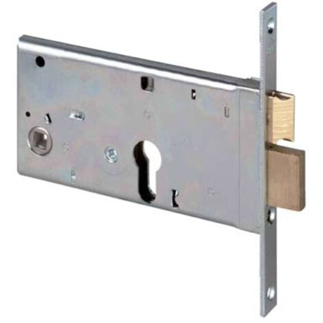SERRATURA METALLO INFILARE 44360 CISA - B.Q ZINC F.MM 16 F.SAGOM M2+SCR H.MM 77 E.MM 80 - 1 pezzo