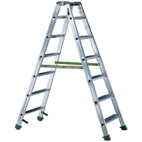 Scala in alluminio doppiasalita - Facal Dupla - Gradini: 7 gradini