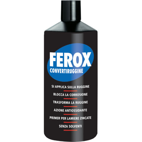 FEROX AREXONS CONVERTITORE DI RUGGINE ML.15 CON PENNELLO