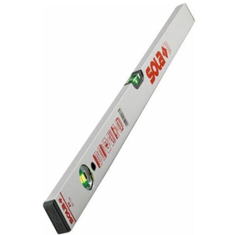 Sola AV - Livella di livello in alluminio da 120 cm con 2 bolle di precisione e messa a fuoco