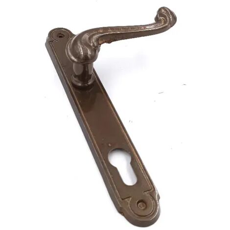 Ghidini 290088500 Maniglia Ottone Brunato Barocco Q8 Yale