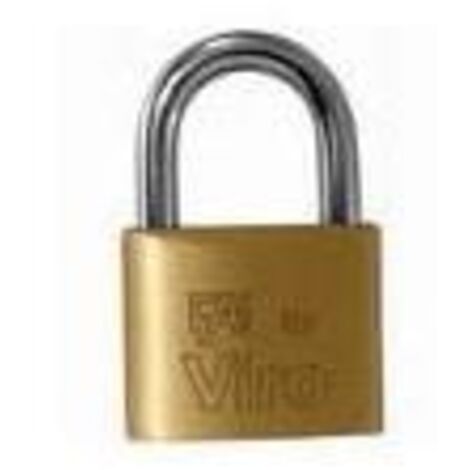 LUCCHETTO ARCO OTTONE AL64 mm.40 VIRO