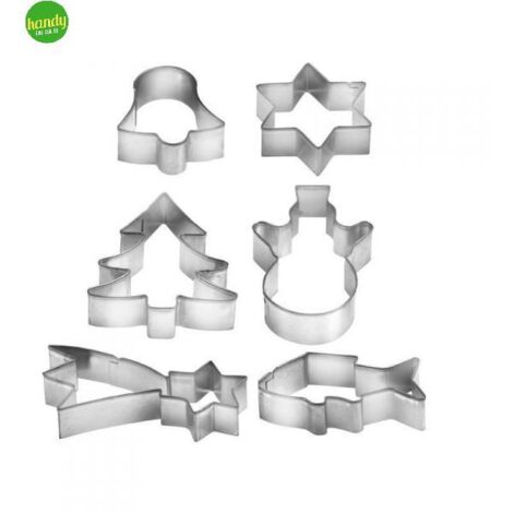 Tagliabiscotti natale Tescoma delicia sagome senza bpa 6 pezzi