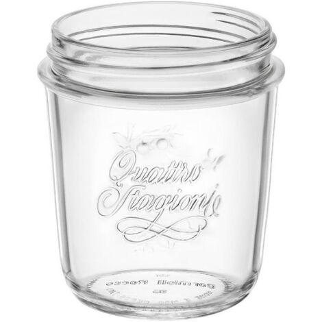 Bormioli Vaso Cilindrico 32cl Bocca Larga Quattro Stagioni senza Capsula (1/2)