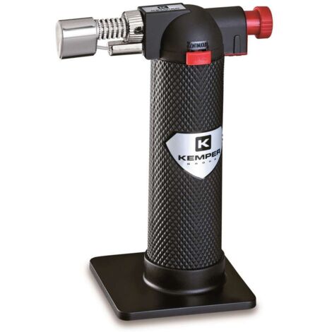 KEMPER - MICROSALDATORE RICARICABILE A FIAMMA LIBERA ACCENSIONE ELETTRICA