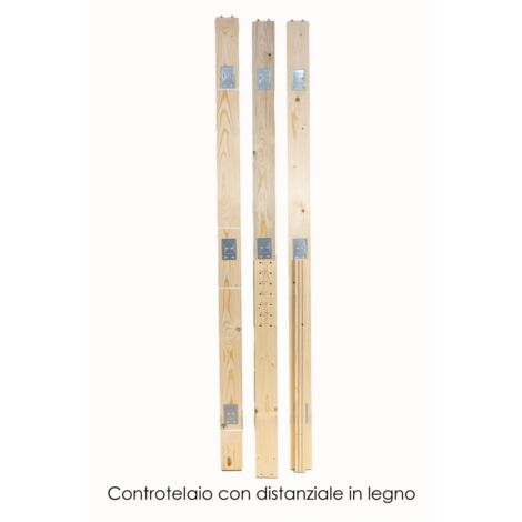 C CONTROTELAIO LEGNO ABETE 12X2X215 CM DIST.LEGNO