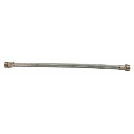 PL FLESSIBILE INOX M F 1/2  30 CM  2 PZ