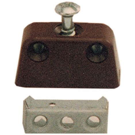 GIUNZIONE P/MOBILI TRAPEZOIDALE PLAST MARRONE (1/2)