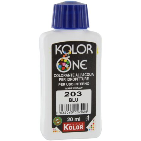 COLORANTE KOLOR ONE ML.20 N.203 BLU. Prezzo per 1 pezzo.