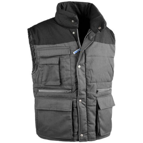 GILET ANTARES GRIGIO-NERO MIS. XXL