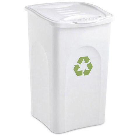 STEFANPLAST - BEGREEN PATTUMIERA 37X37X56 50 LT BIANCO 70601