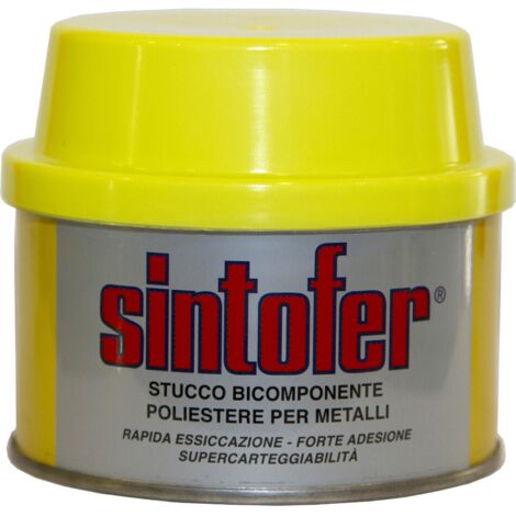Sintofer stucco 175 ml per carrozzeria ferro metallo poliestere grigio