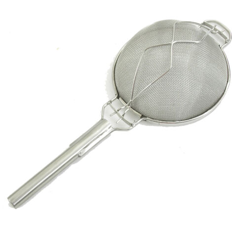 COLABRODO DOPPIA RETE INOX CM.26    1432