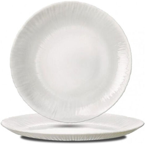 Bormioli Rocco Piatto Piano 27 Coconut Bianco