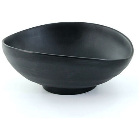 Tognana Bowl Ovale con Piede 24x20cm Show Nero