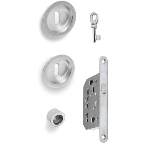 Kit x porte scor.nicchia tonda c/chia.cro-sat (1/3)