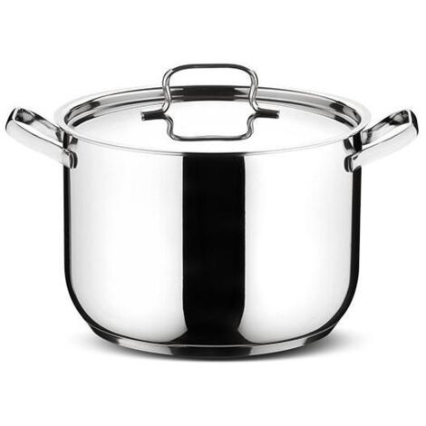 Lagostina 010740020424 Pentola 24cm Sfiziosa in Acciaio Inox 18-10