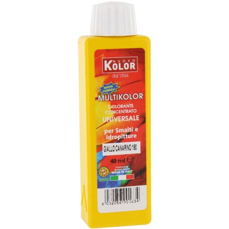 Colorante universale ml.40 giallo canar.180r - 12 pz (1/2)
