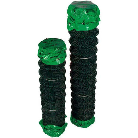 Rete recinzione griglia plastificata verde replax rombo mm 50x50 10 varianti di altezza metri 25 - Specifiche: maglia 50x50 filo Ø mm 2,4 est. cm 175h