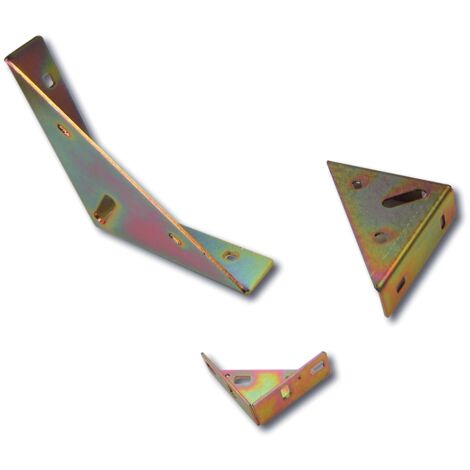 Angolo Di Rinforzo 2X100X100 Mm Acciaio Tropic - 12 Pz (1/2)