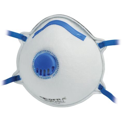 Mascherina prot.cofra ffp2 con valv. m013-k021a - 12 pz (1/3)