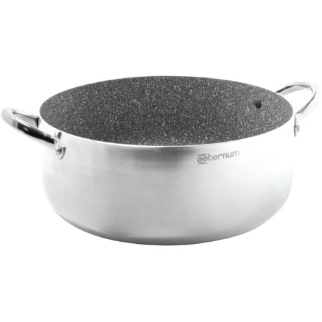 Aeternum Casseruola Alluminio Antiaderente Grande Famiglia Per Induzione 30cm