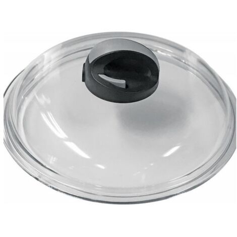 Ballarini Cortina Granitium Igloo Coperchio in Vetro Trasparente, 18 cm