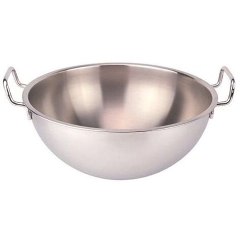 Bastardella con manico in acciaio inox Cm 24