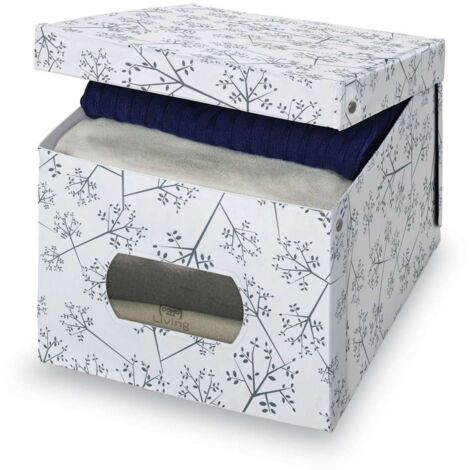 Scatola porta abiti in vinile xl bon ton 42x50x31cm