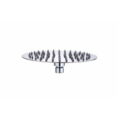 SOFFIONE DOCCIA INOX TONDO D 250 MM GROENLANDIA