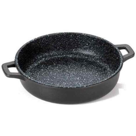 Tegame con 2 manici Cm 28 Linea Nera (1/2)