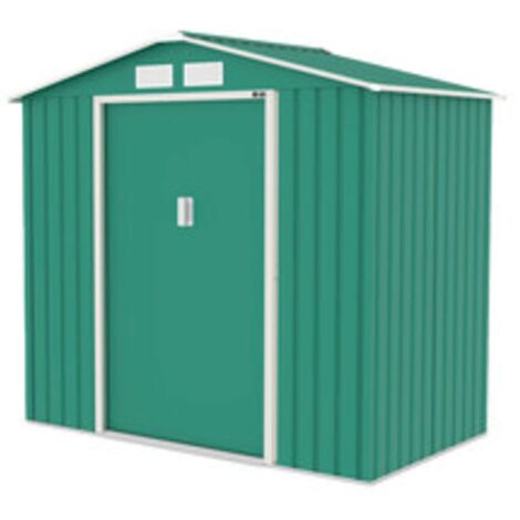 C RICOVERO ATTREZZI LAMIERA CM213X131X195 VERDE