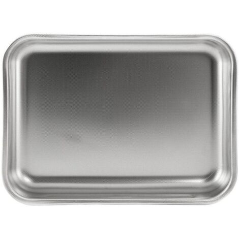 Steel Pan Piatto da Portata Rettangolare 30x22cm (1/2)