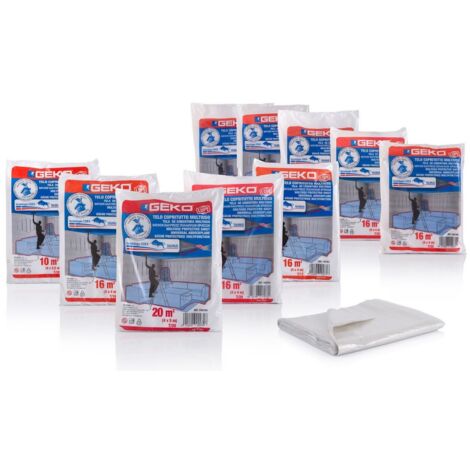 TELONE COPRITUTTO POLIETILENE 4X 4 M 200 G CA ROTOLO (1/2)