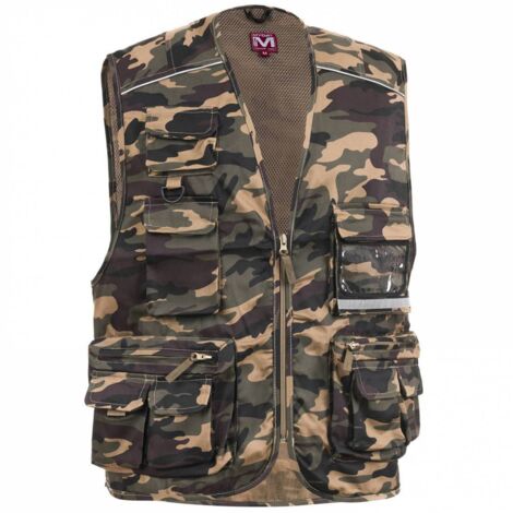 GILET POWER CAMOUFLAGE MIS. L