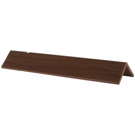 36PZ PARASPIGOLO 25X25 MM PVC ESPANSO 3 M NOCE SCURO (1/2)