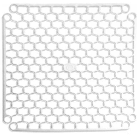 Giostyle Tappetino per Lavello, 32 × 32 × 0.3 cm, Bianco