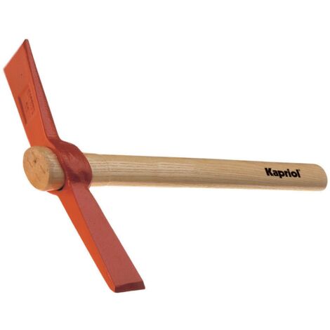 Kapriol martello martellina da muratore 400 gr in acciaio manico legno