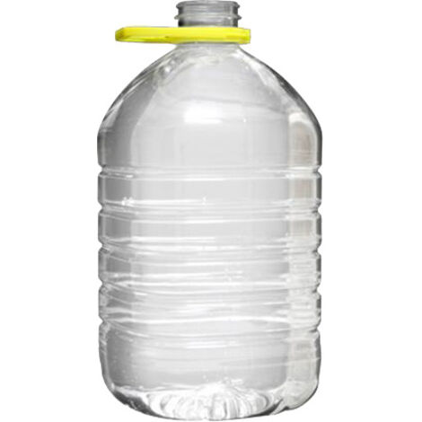 Dama PET Neutro 5L con Tappo – Confezione 18 Pz
