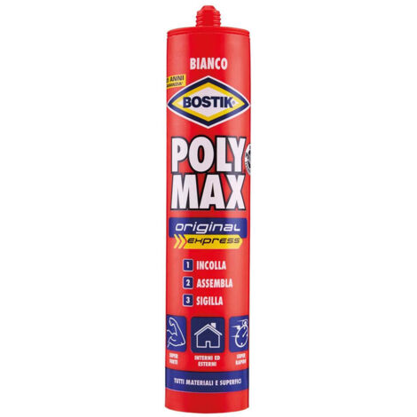 Adesivo sigillante universale 'poly max' original - Specifiche: gr. 425 - bianco
