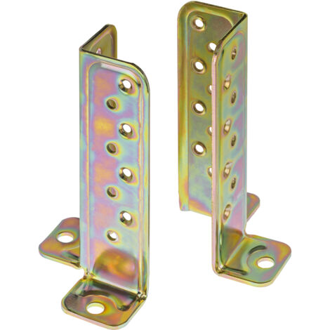 8 x PIASTRA 803 SUPPORTO PILASTRO AVV ACC TROP 50X167 MM