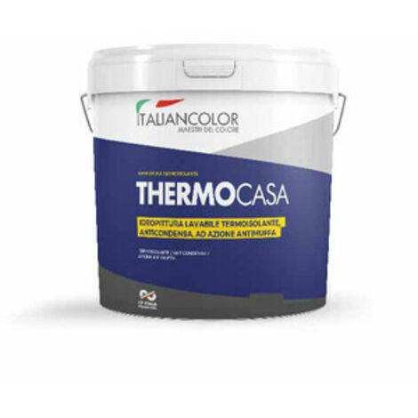 IDROPITTURA TERMOISOLANTE THERMOCASA ANTIMUFFA 10L