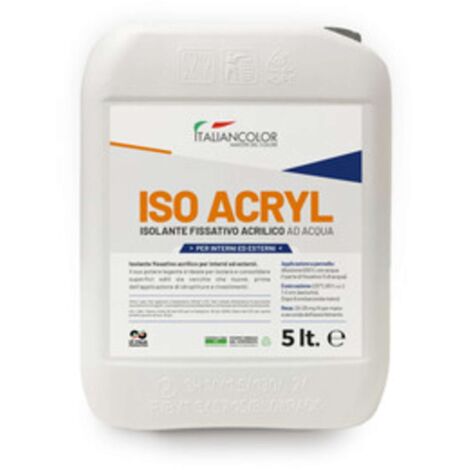 ISOLANTE FISSATIVO ACRILICO ISOACRIL 5L