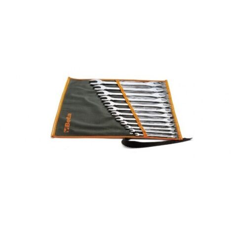BETA Serie Chiavi Combinate a Forchetta Doppie Acciaio Cromato - Uni-ISO 10102 din 3110 - 55-b 8