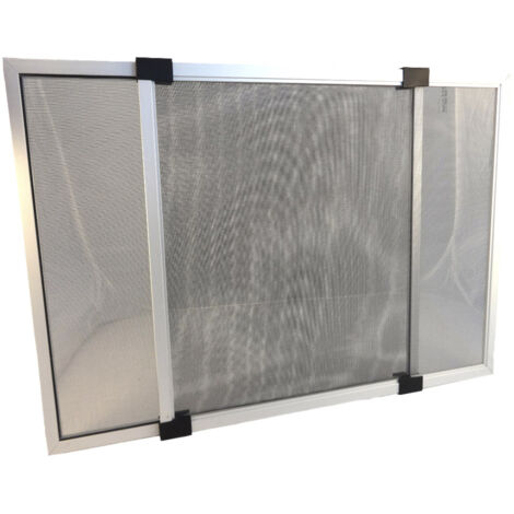 Zanzariera estensibile irs per finestre e porte con tapparella l.90-172 x h.70 cm