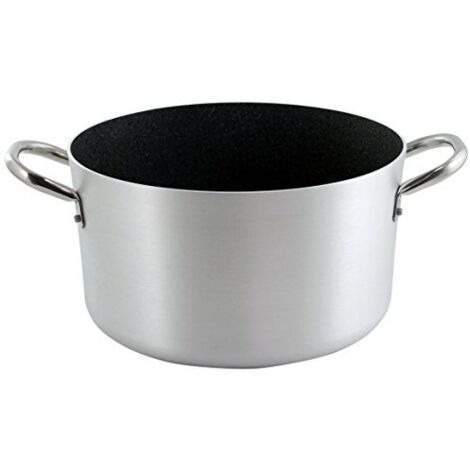 Ballarini Casseruola media professionale con 2 manici Granite Diametro 32 cm