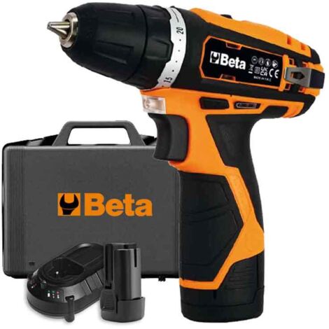 Beta 1972/K12V-10 Trapano avvitatore ultracompatto a batteria 12 V
